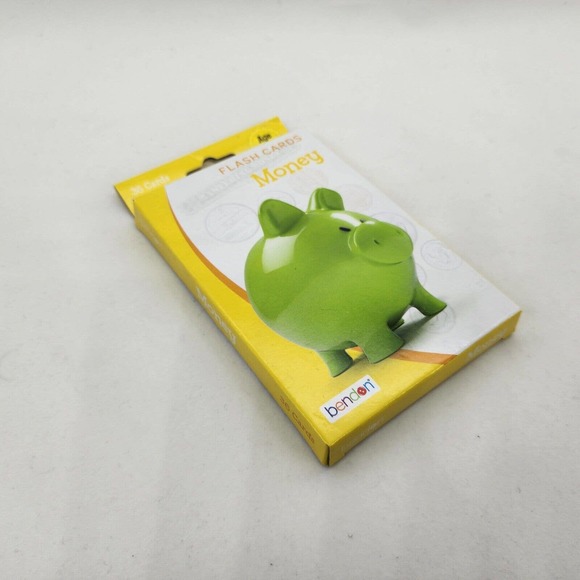 Bendon Interactive Math Flash Cards -Money - Picture 1 of 8